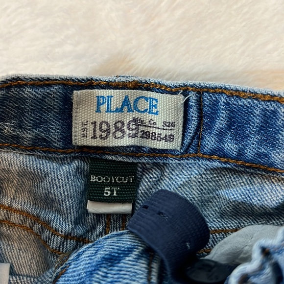 Girls 5T Place Bootcut Jeans - Picture 2 of 4